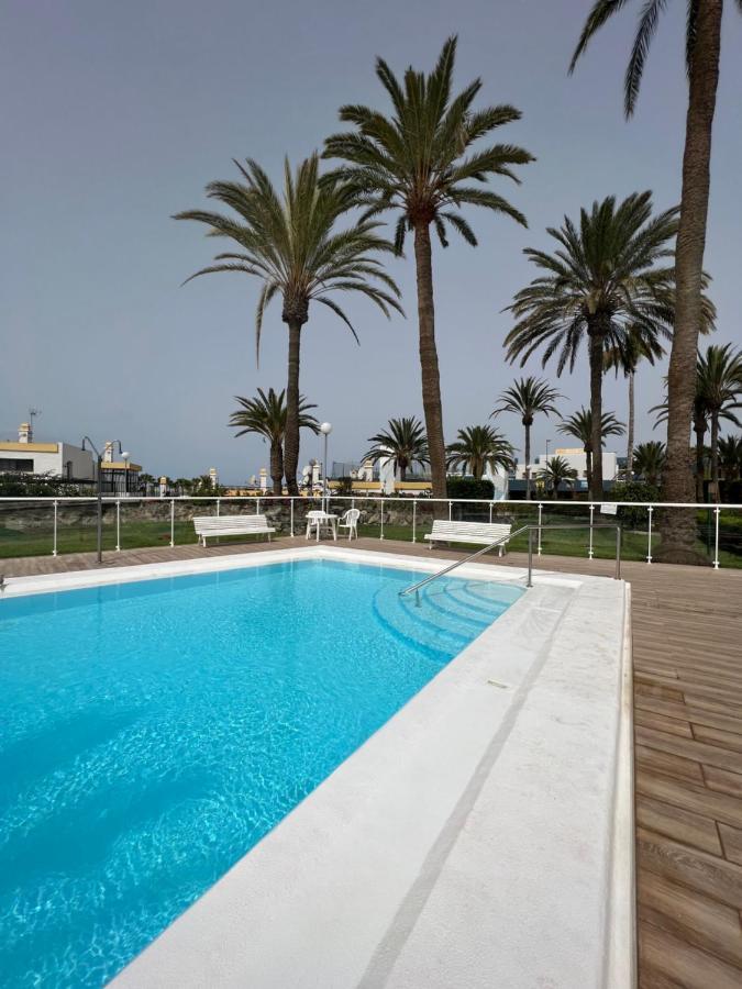 San Agustin,Close To The Beach With Pool ! San Bartolomé Dış mekan fotoğraf